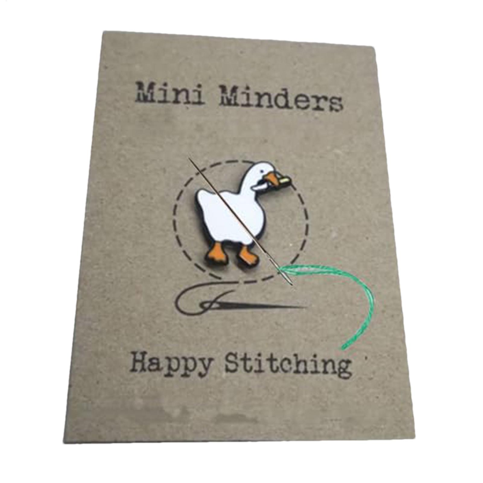 Needle Minder Magnet - Magnesy na igły w kształcie gęsi,