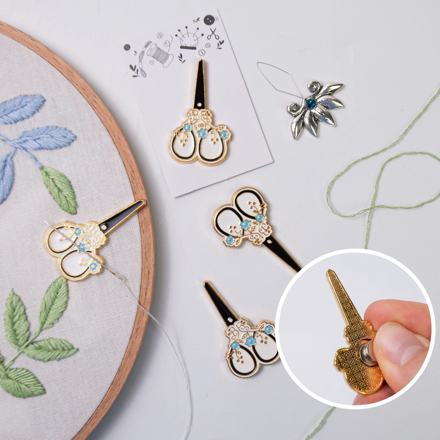 Needle Minder Magnet - Needle Minder Sewing Magnetic Keeper Enamel