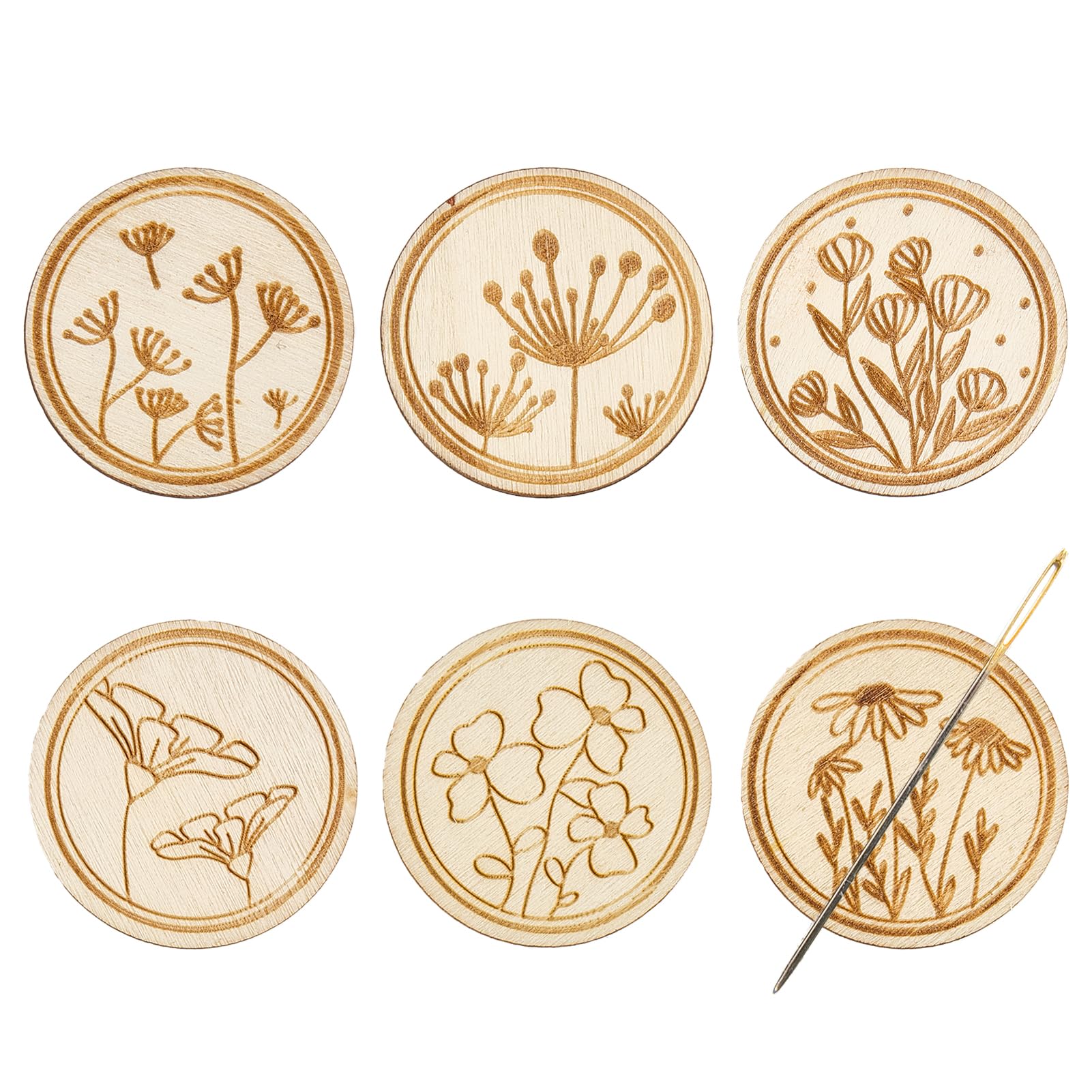 Needle Minder Magnet - 2 szt./zestaw Okrągły Magnetyczny Podajnik do
