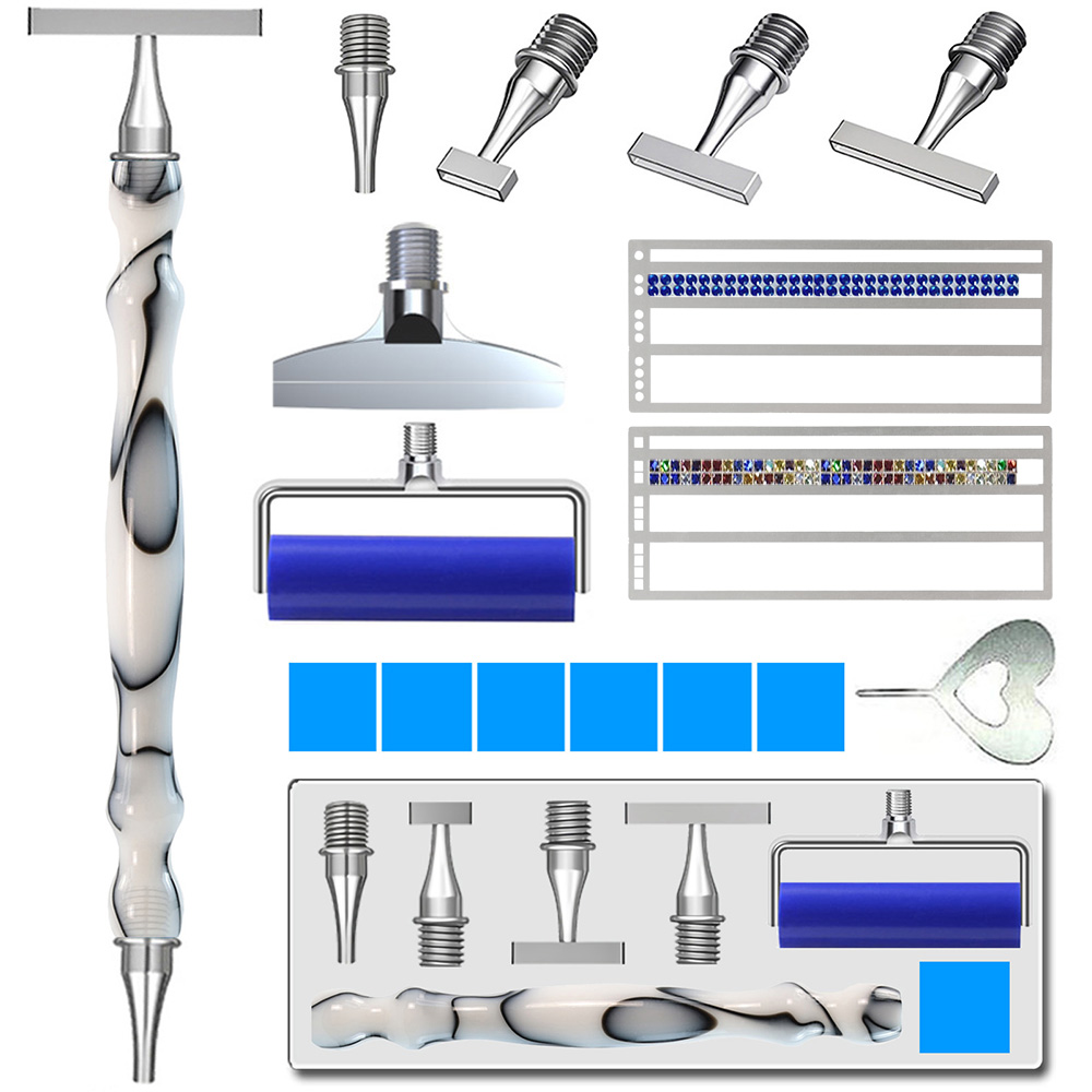 Embroidery Kit Set - Zestaw długopisów do malowania diamentami 5D