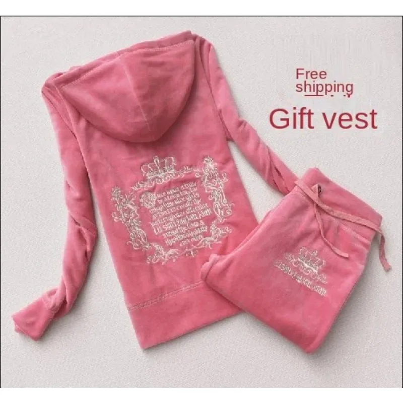 Embroidery Uniforms - Dres JC damski aksamitny damski welurowy