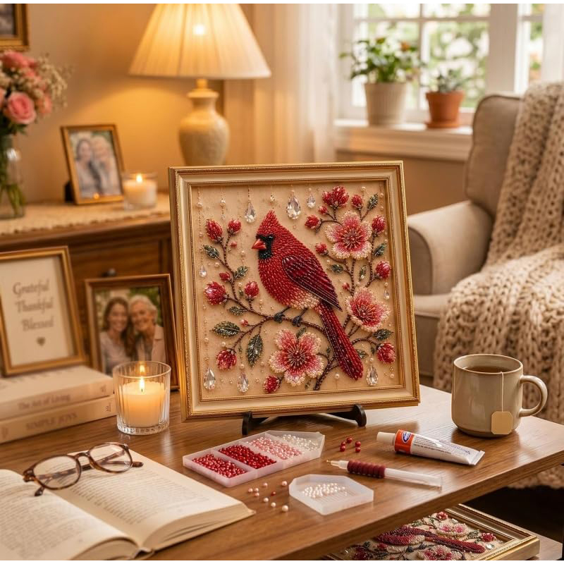 Embroidery Kit Set - Zestaw DIY do haftowania z pereł