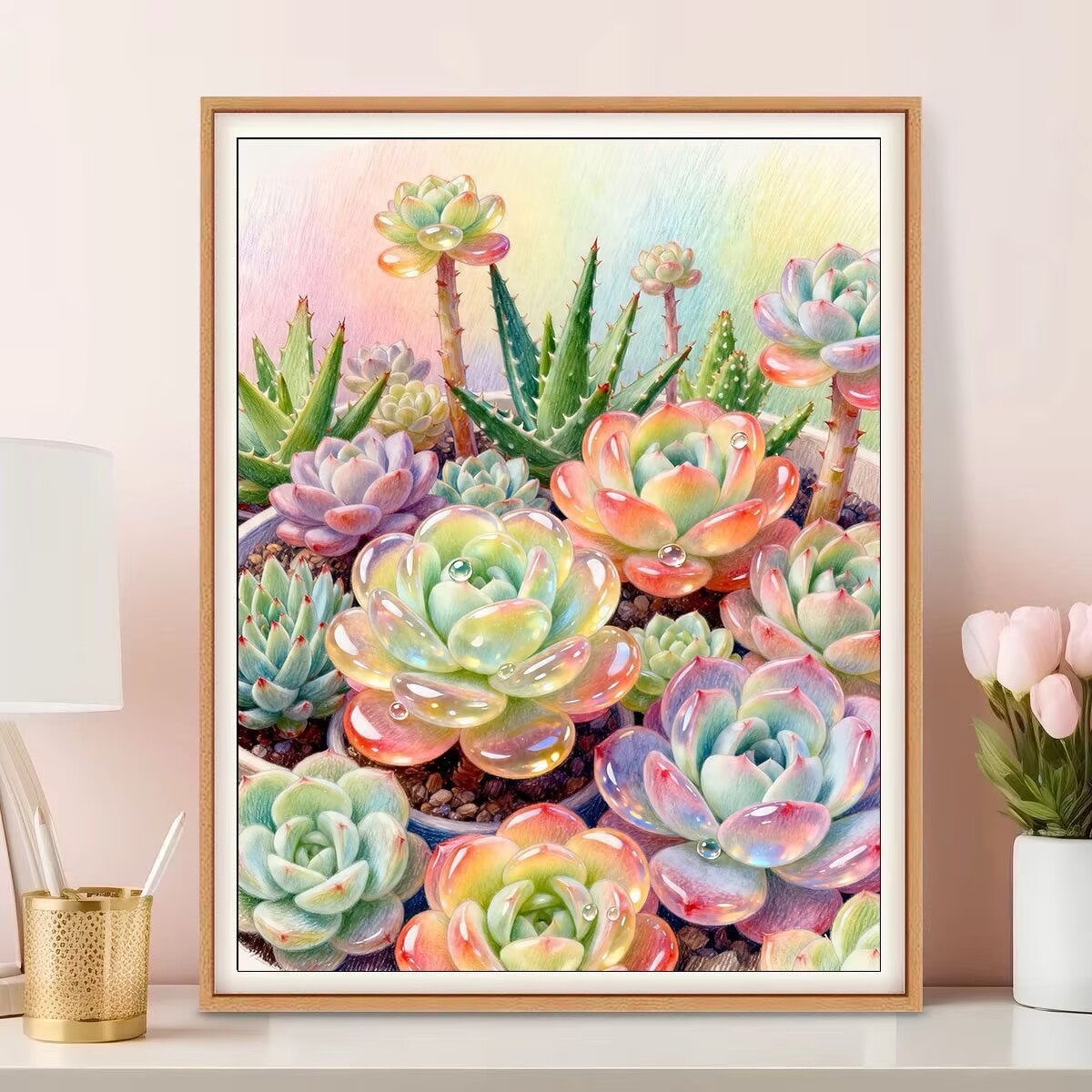 Embroidery Tas - Zestaw do haftowania krzyżykowego DIY 9CT