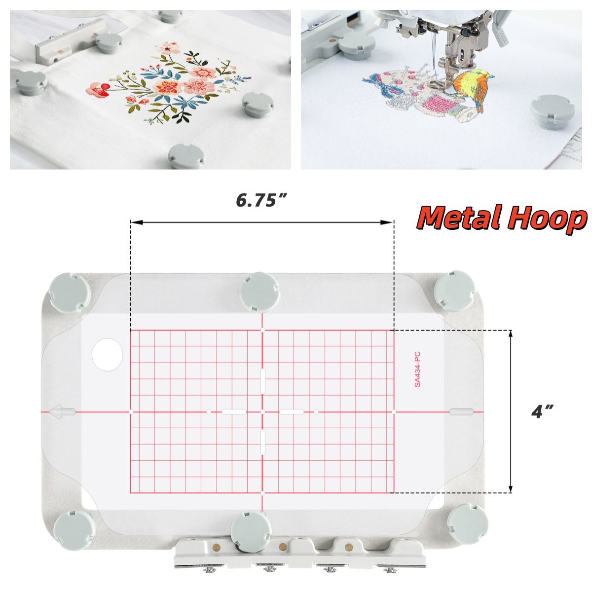 Embroidery Generator - Magnetyczny tamborek do haftowania, metalowy magnetyczny