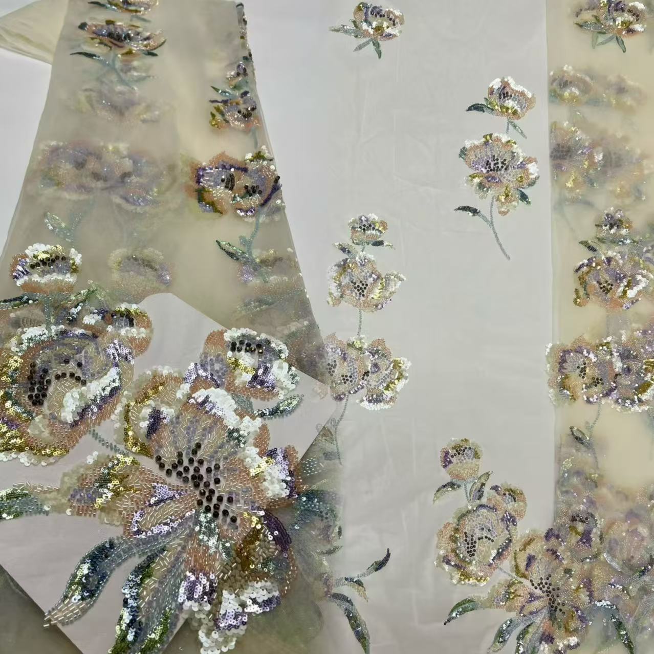 Embroidery Net Fabric - Nowa dostawa nigeryjskiej koronki, wysokiej jakości