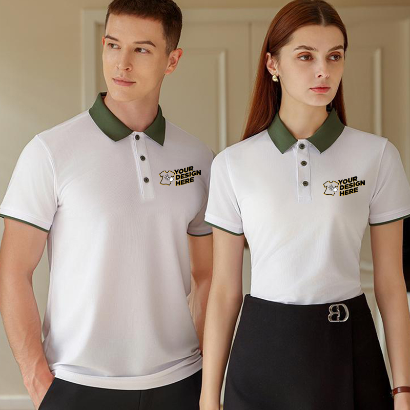 Embroidery Uniforms - Kolorowa koszulka polo – bezpłatne nadrukowanie