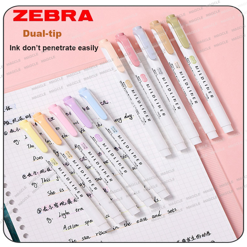 Zebra Pen Mildliner - 1 szt. Zebra WKT7 Mildliner zakreślacz