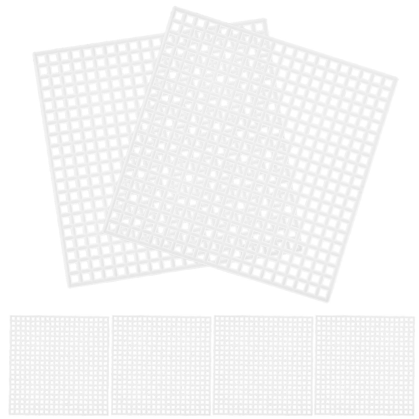 Embroidery Uniforms - 10 sztuk siatek kwadratowych 8x8 cm,