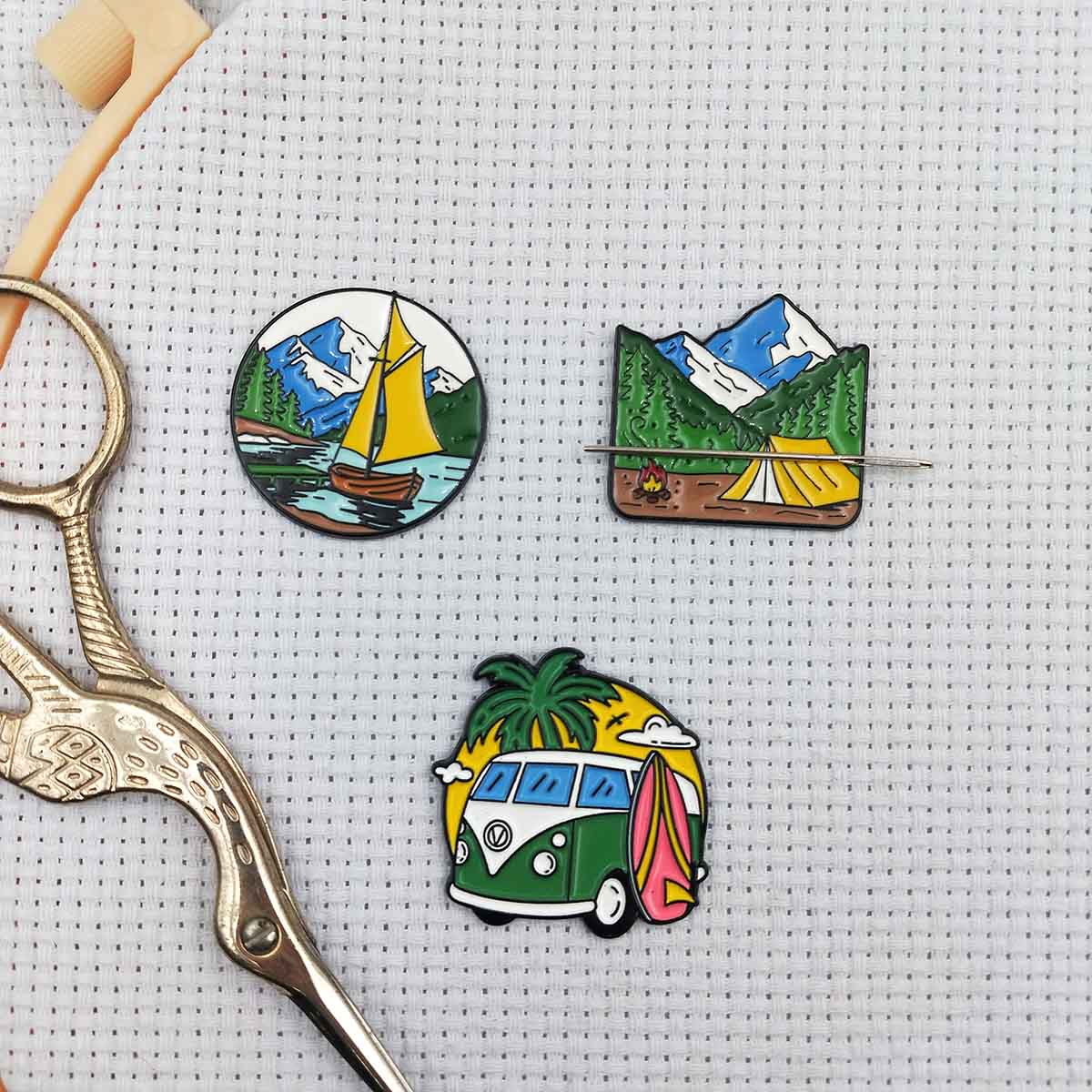Needle Minder Magnet - Magnetyczny uchwyt na igły z motywem