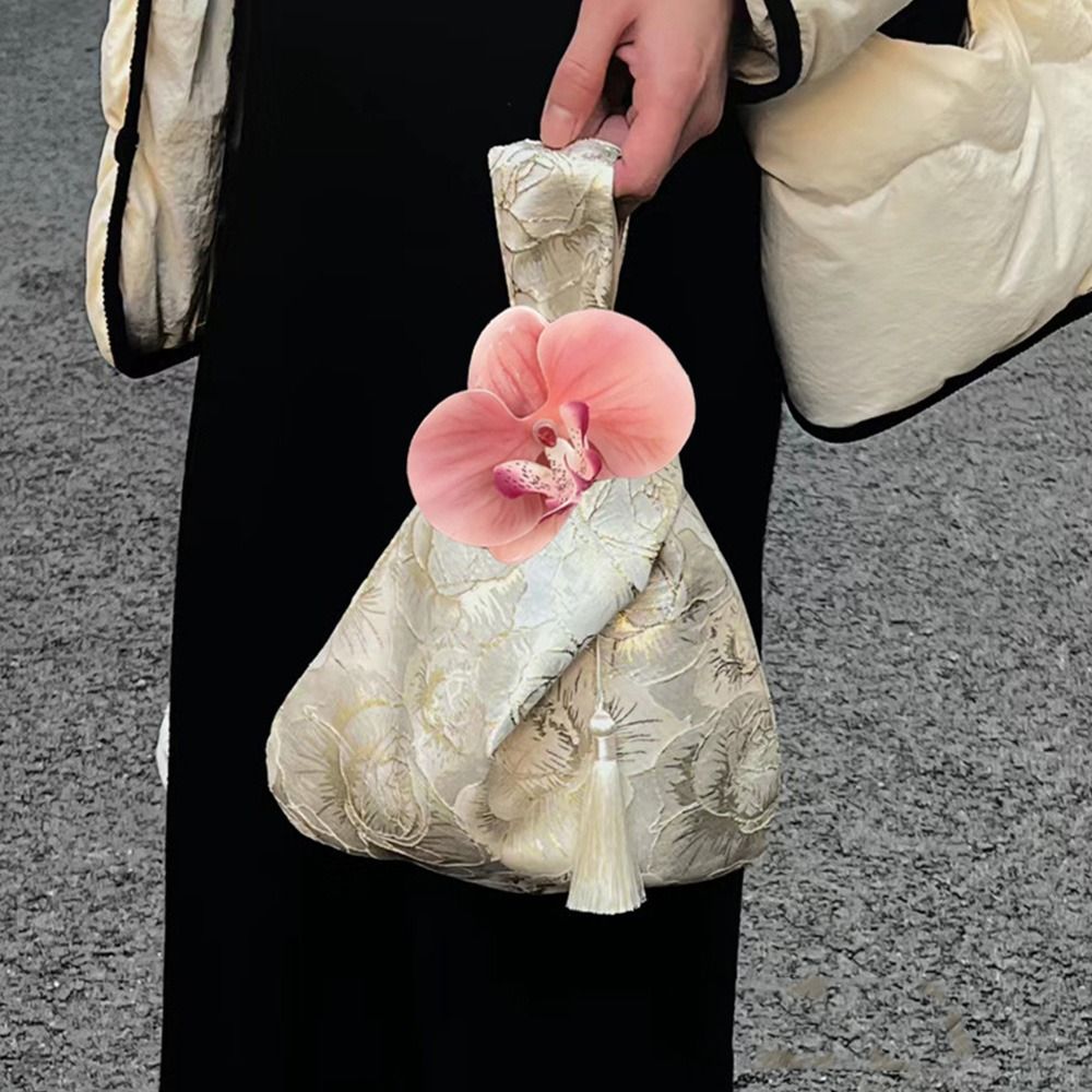 Embroidery Knot - Nowy chiński styl węzeł torba na
