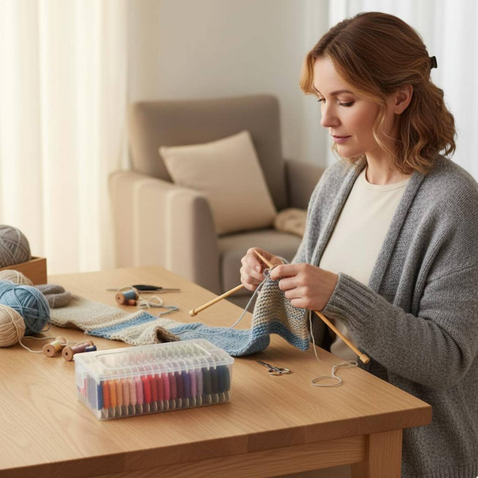 Zestaw nici do haftowania, wie – Embroidery Kit Set recenzja i cena