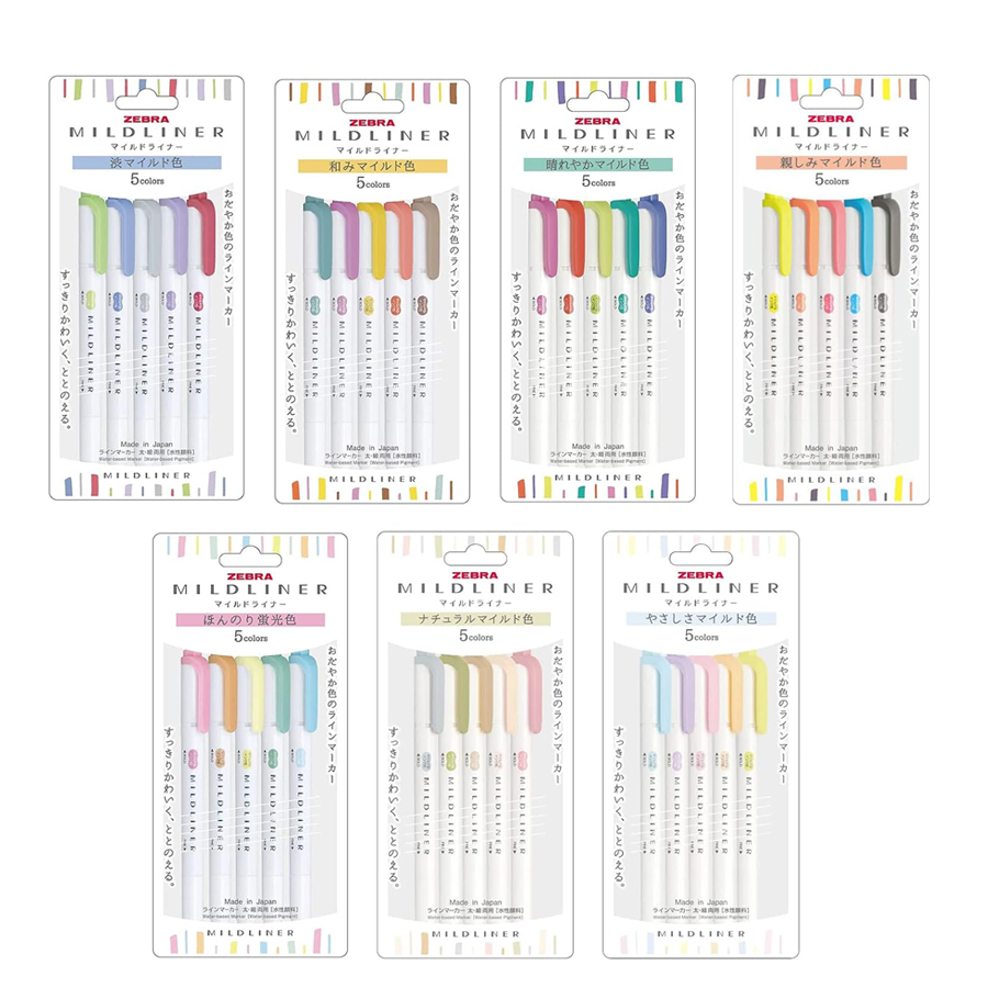 Zebra Mildliner rozświetlacz p – Zebra Pen Mildliner recenzja i cena