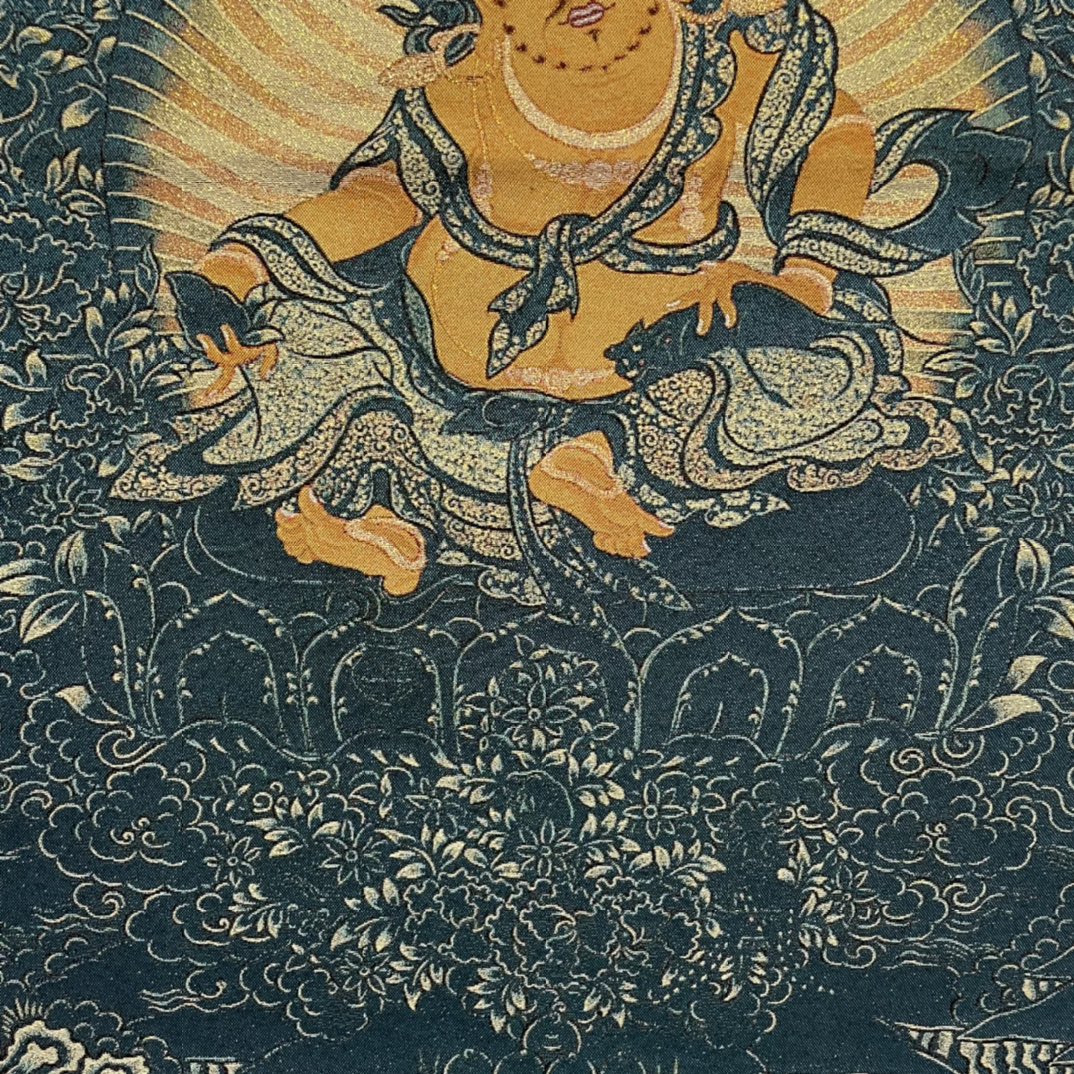 Haft Thangka, buddyzm tybetańs – Embroidery Yellow recenzja i cena