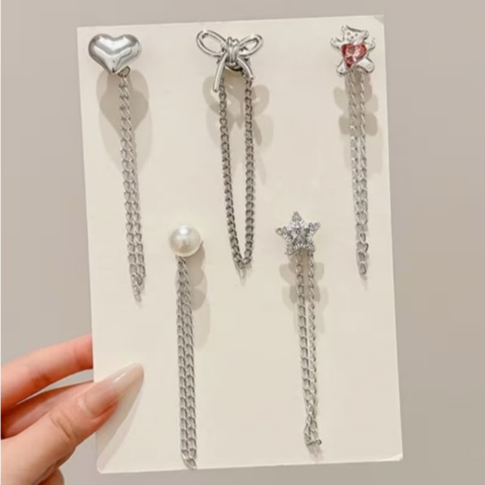 8 sztuk ozdobnych spinek do sp – Embroidery Knot recenzja i cena