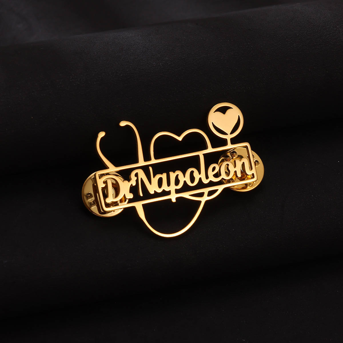 Broszka Stetoskop Personalizow – Embroidery Name recenzja i cena