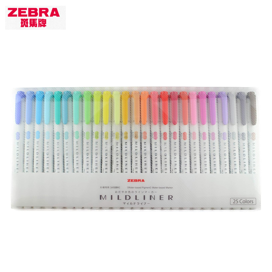 Zebra Full 35/25 kolorów Mildl – Zebra Pen Mildliner recenzja i cena