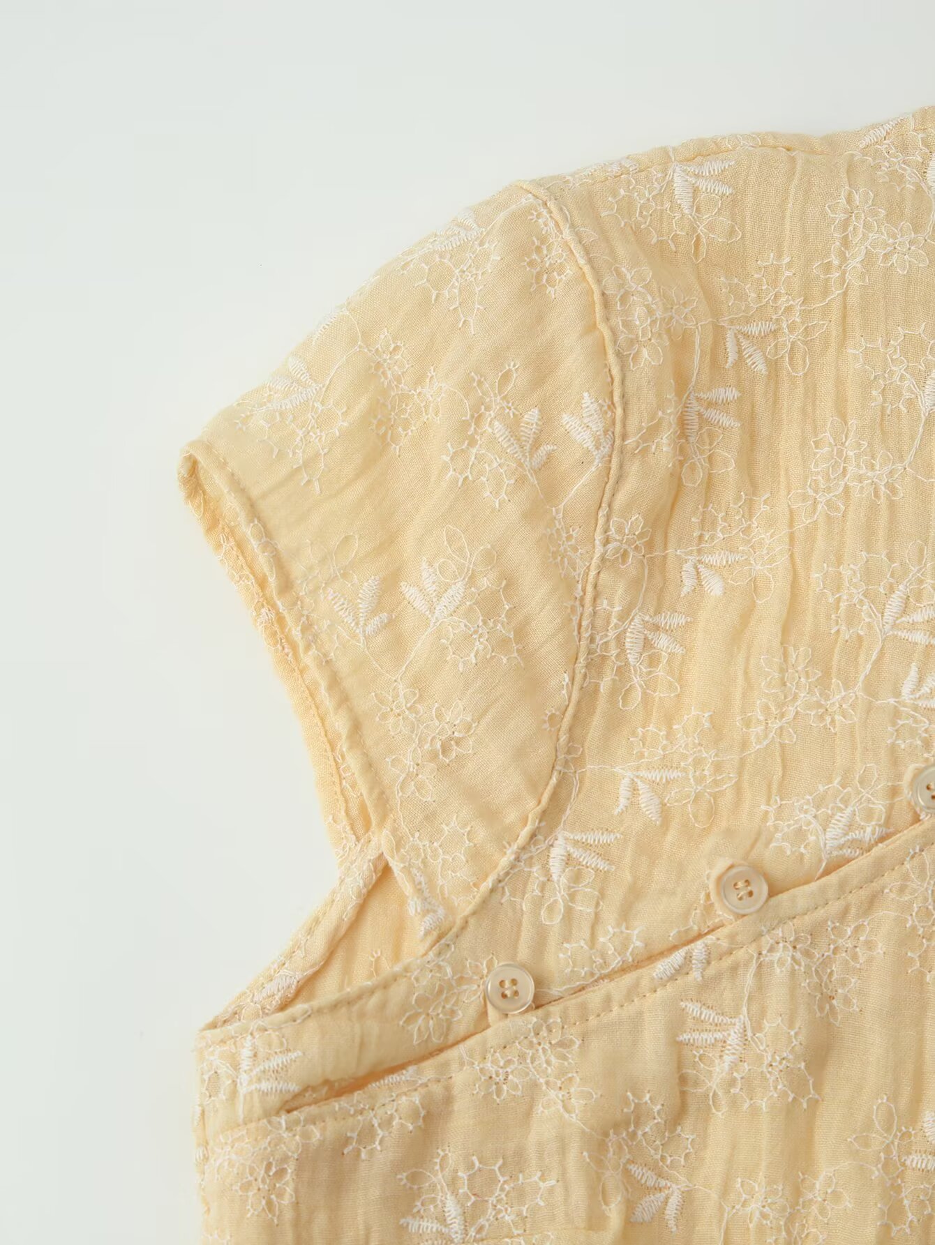 Damska żółta bluzka Qipao z kw – Embroidery Yellow recenzja i cena