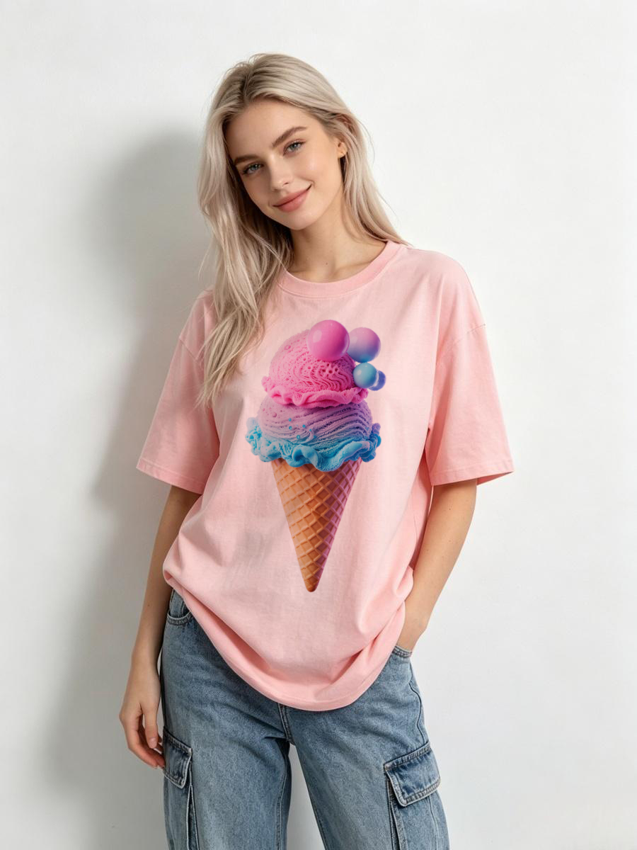T-shirty dziewczęce z elastycz – Embroidery Chain Stitch recenzja i cena