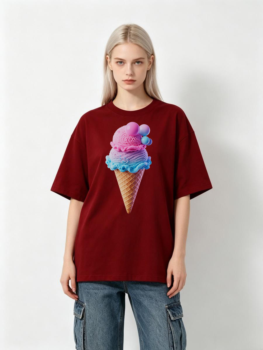 T-shirty dziewczęce z elastycz – Embroidery Chain Stitch recenzja i cena