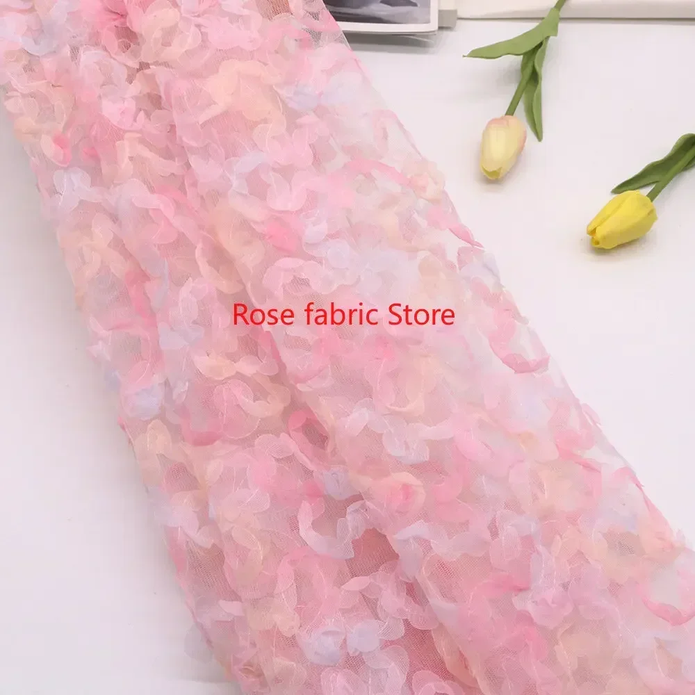 Gradientowa szyfonowa koronka  – Embroidery Rose recenzja i cena