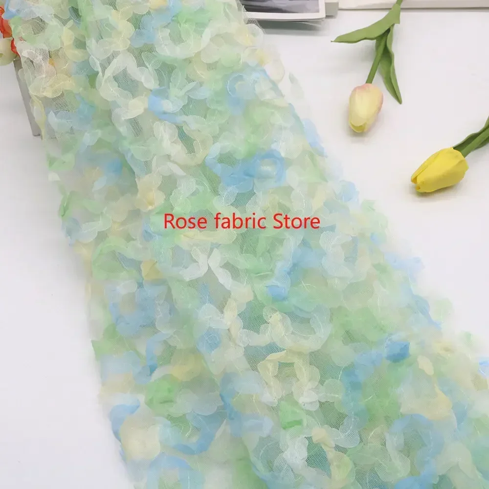 Gradientowa szyfonowa koronka  – Embroidery Rose recenzja i cena