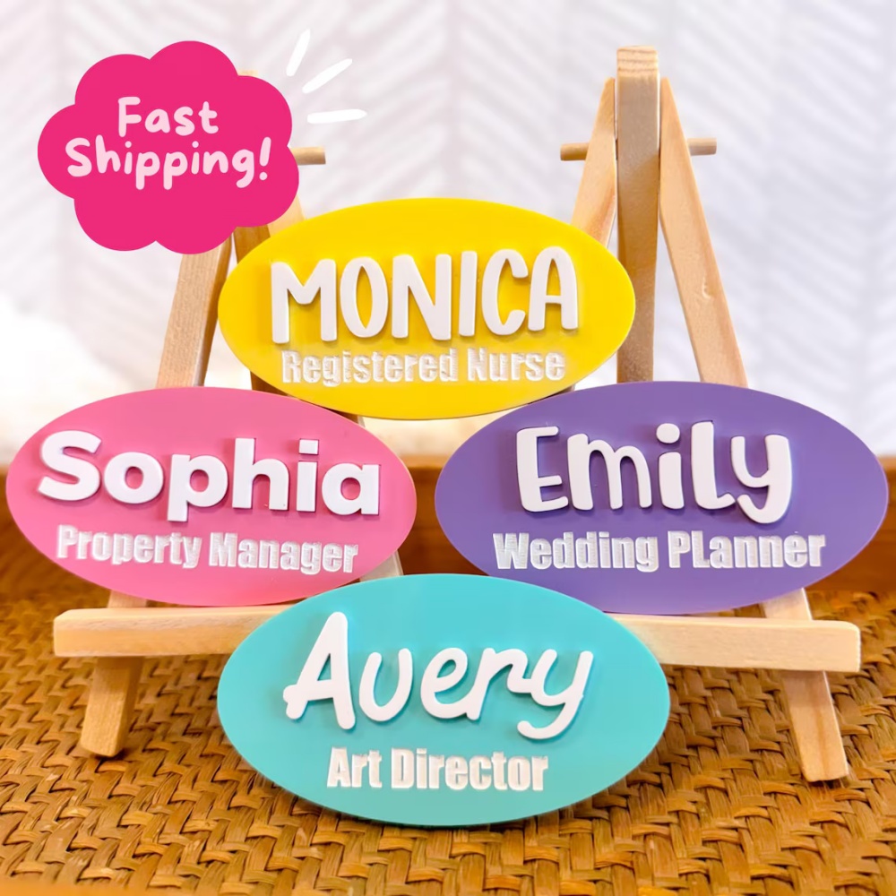 Spersonalizowana broszka z wła – Embroidery Name recenzja i cena