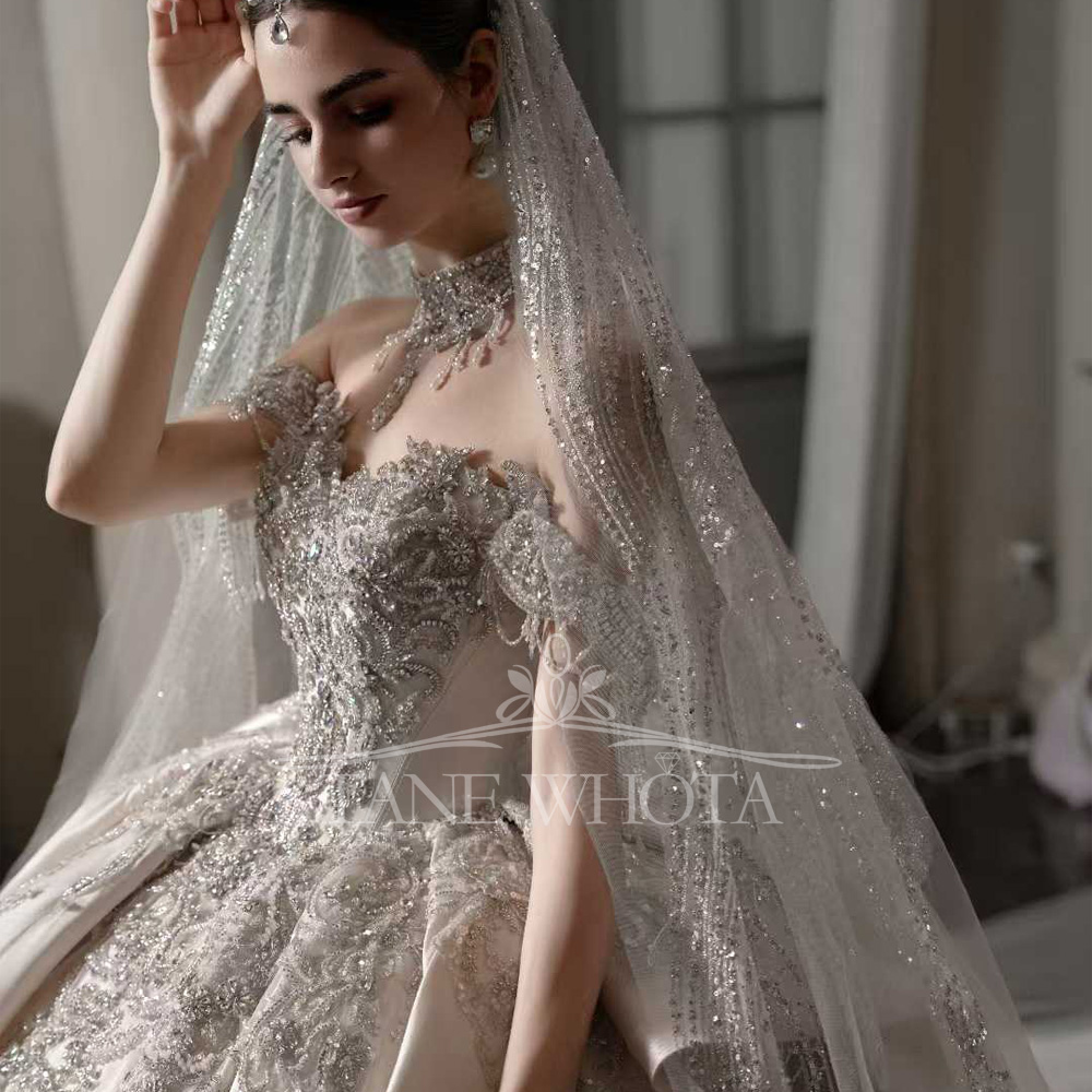 Luksusowa suknia ślubna balowa – Embroidery Rose recenzja i cena