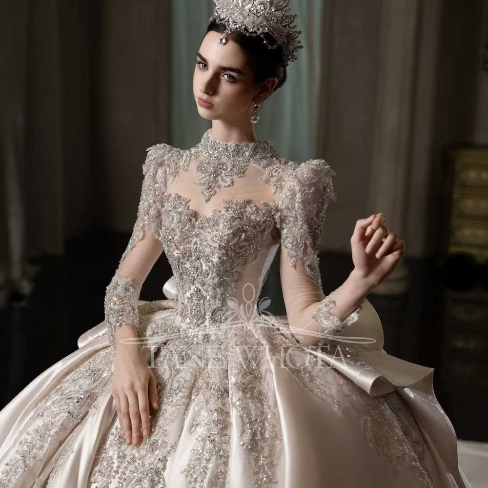 Luksusowa suknia ślubna balowa – Embroidery Rose recenzja i cena