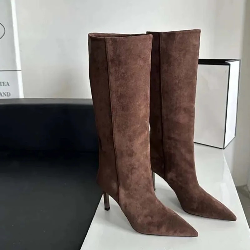 Luksusowe damskie kozaki, modn – Embroidery Designer recenzja i cena