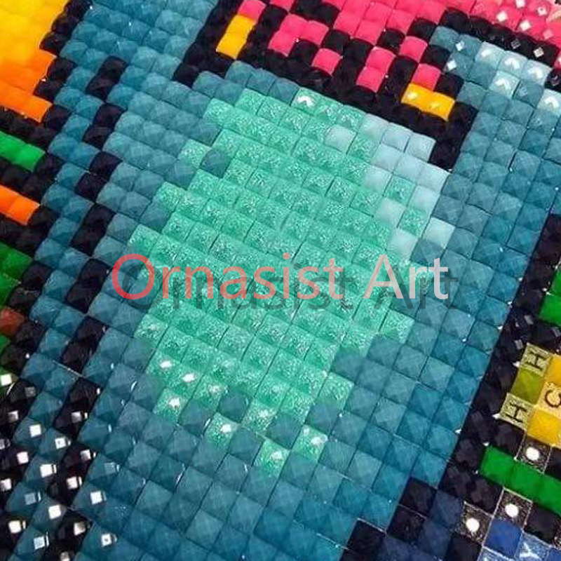 Duży Obraz Mozaika z Kryształk – Embroidery Rose recenzja i cena