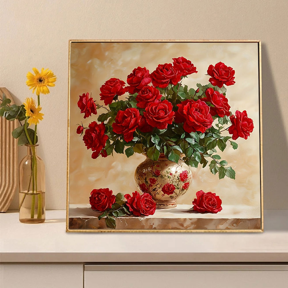Diamentowe Malowanie Róża Pełn – Embroidery Rose recenzja i cena