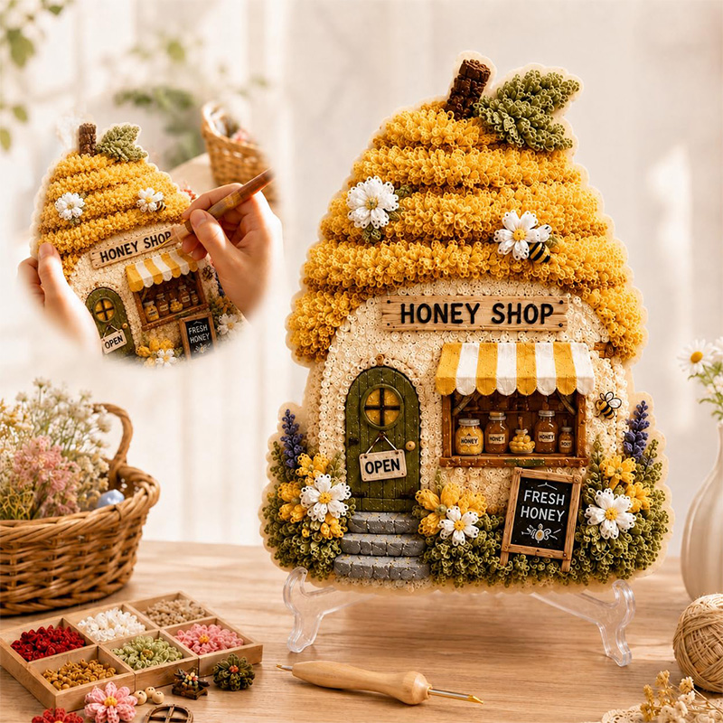 Zestaw DIY do tworzenia trójwy – Embroidery Needles recenzja i cena