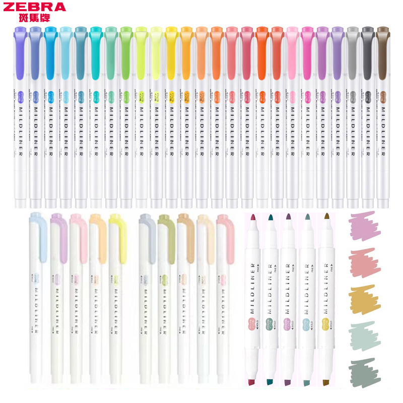 1/3 szt. ZEBRA MILDLINER WKT7  – Zebra Pen Mildliner recenzja i cena