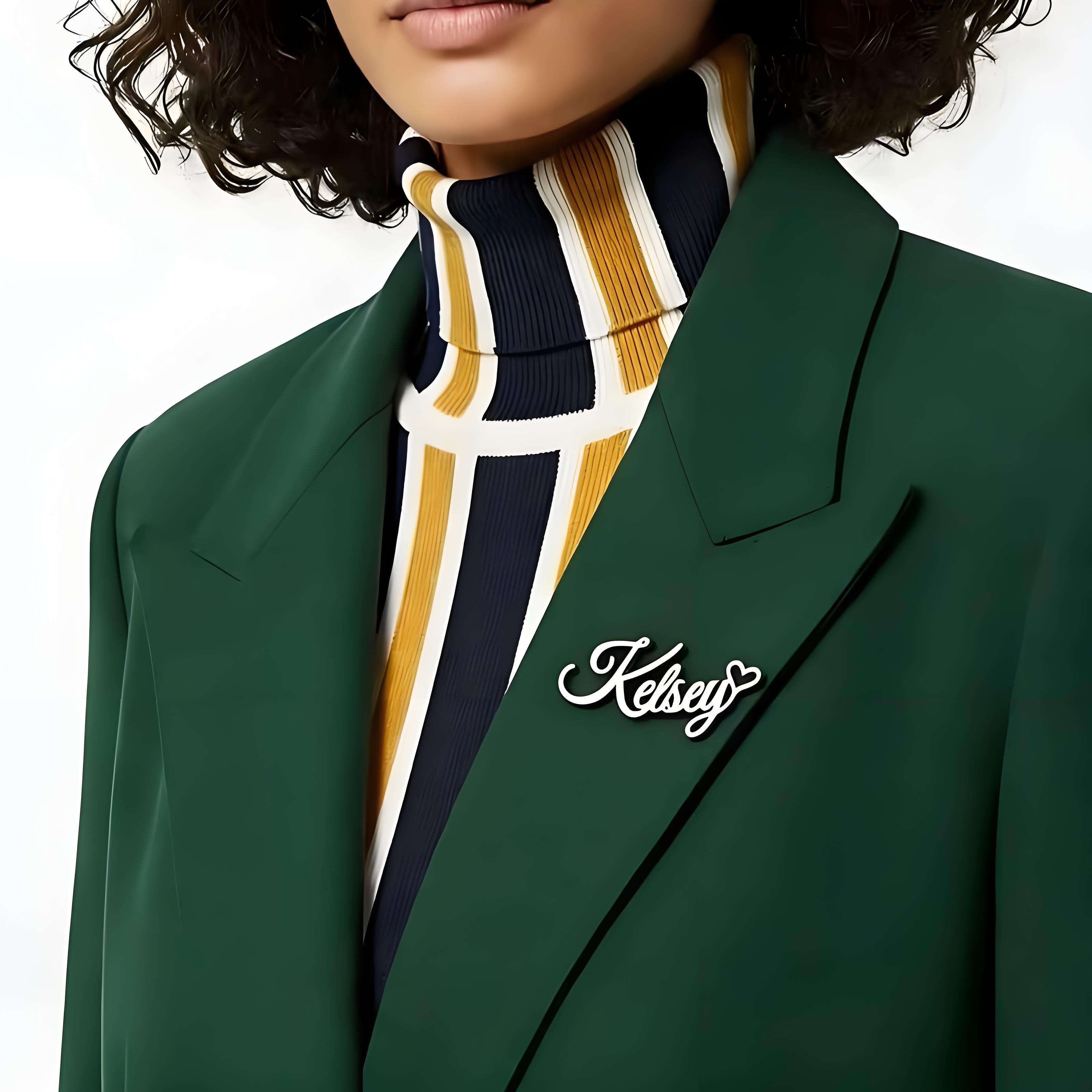 Spersonalizowana przypinka do  – Embroidery Name recenzja i cena