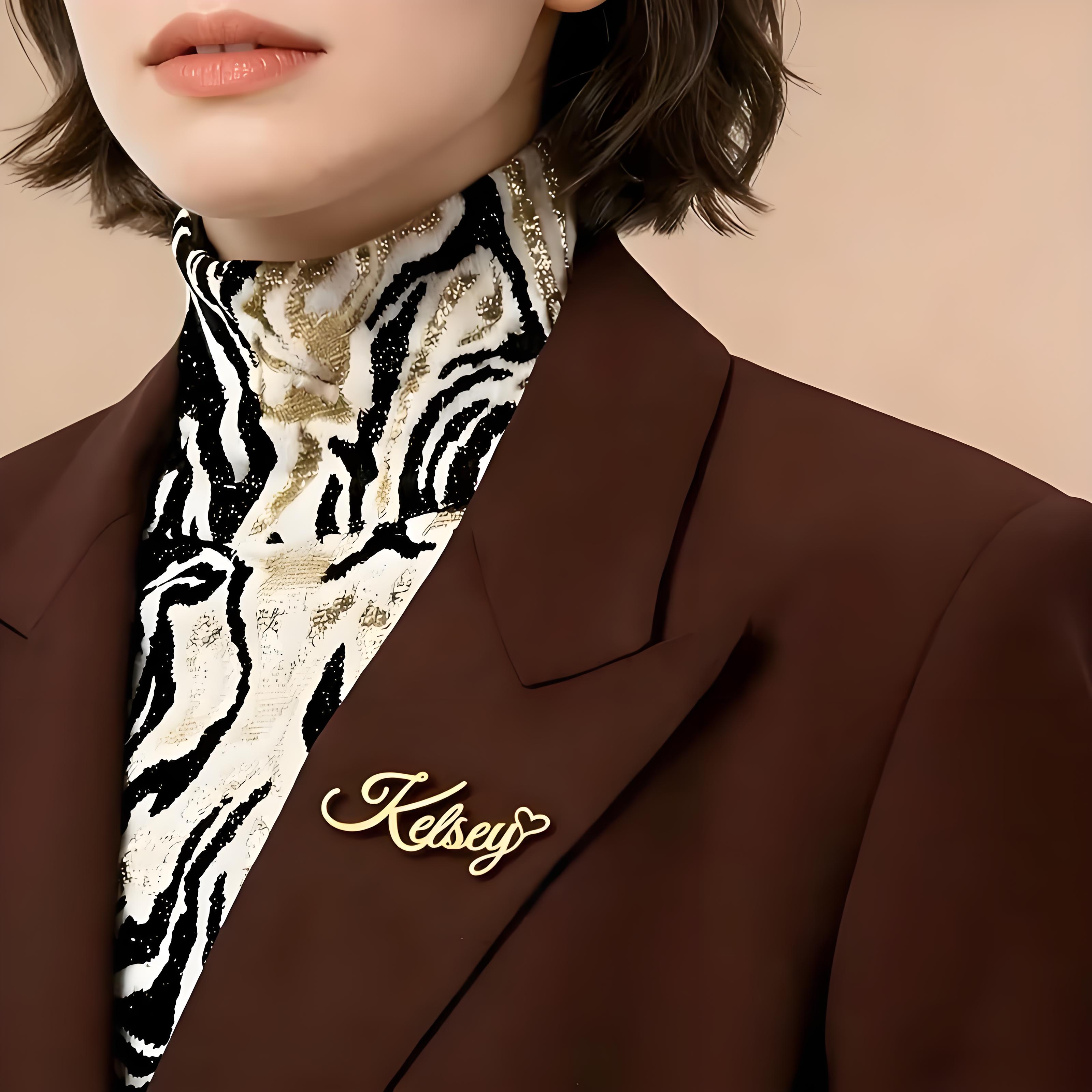 Spersonalizowana przypinka do  – Embroidery Name recenzja i cena
