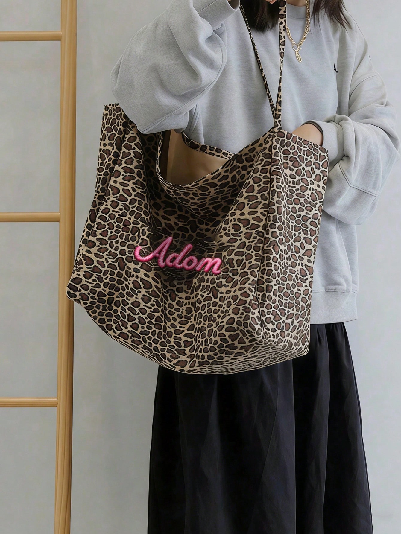 Torba typu tote z nadrukiem w  – Embroidery Name recenzja i cena