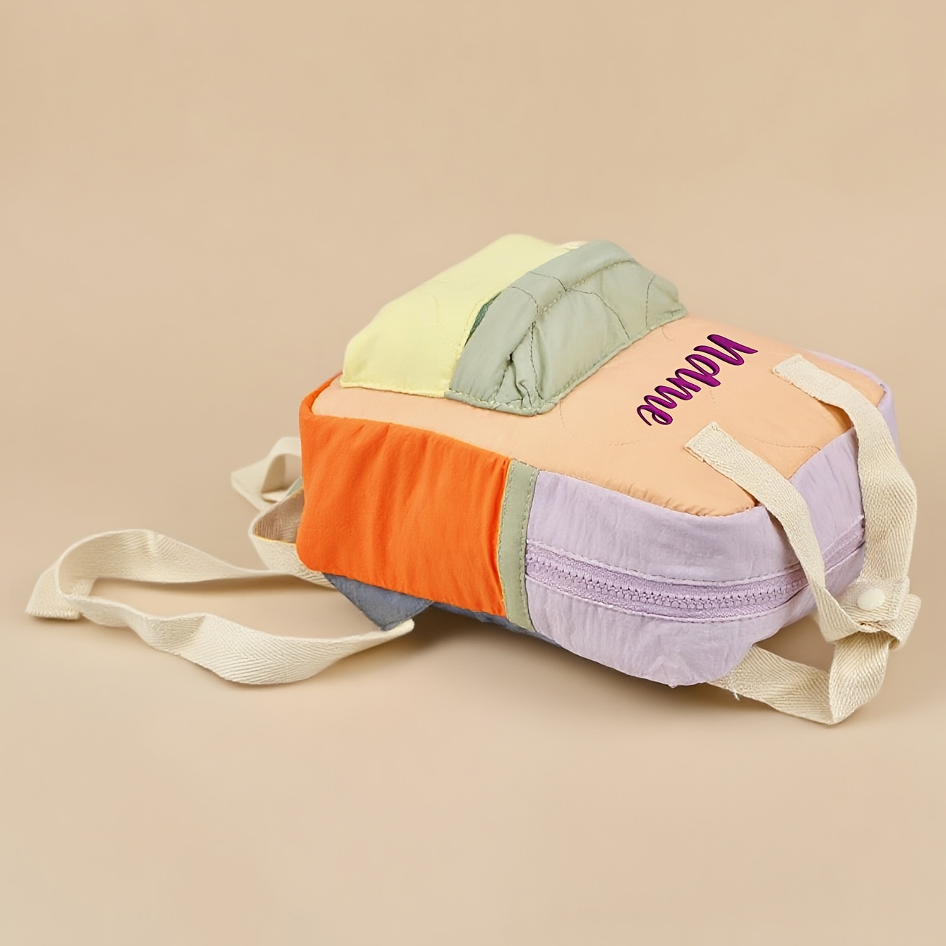 Plecak damski w kolorze pomara – Embroidery Yellow recenzja i cena
