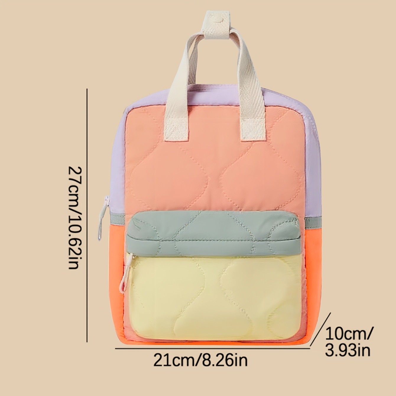 Plecak damski w kolorze pomara – Embroidery Yellow recenzja i cena