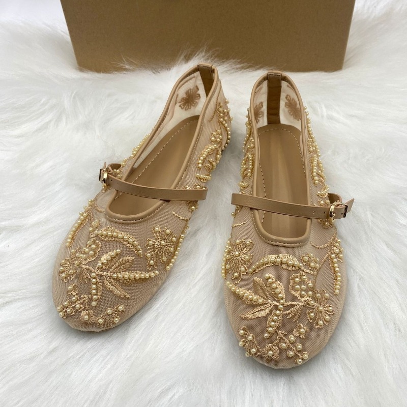 Damskie baleriny z siateczki,  – Embroidery Designer recenzja i cena
