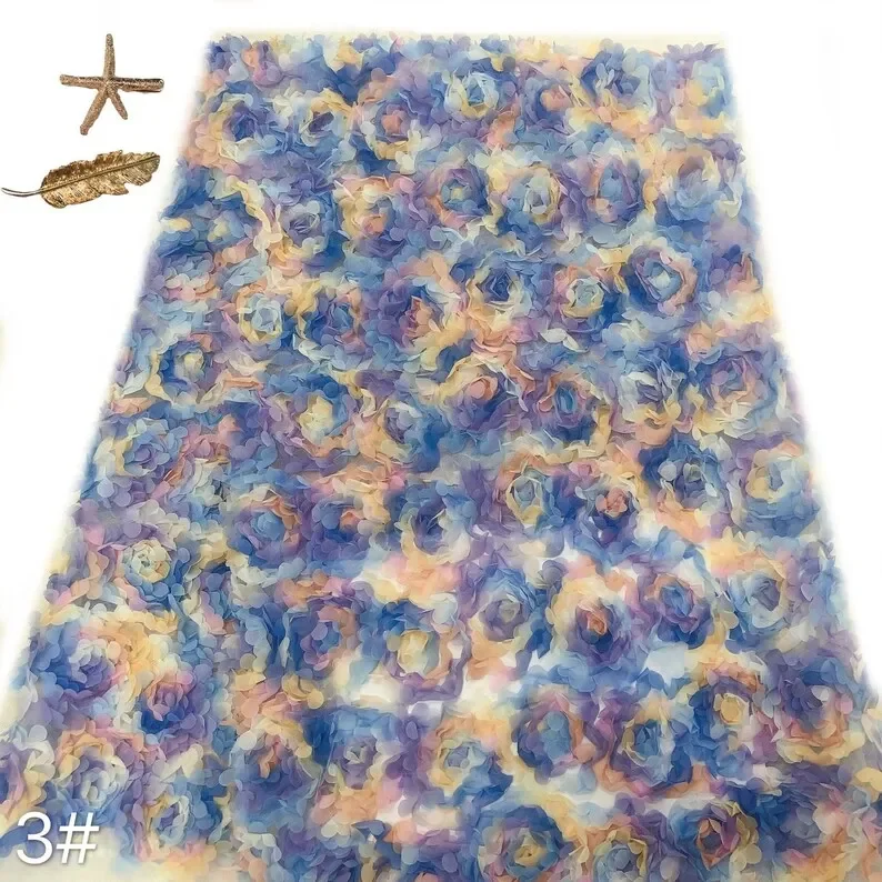 Tkanina tiulowa z haftem kwiat – Embroidery Rose recenzja i cena