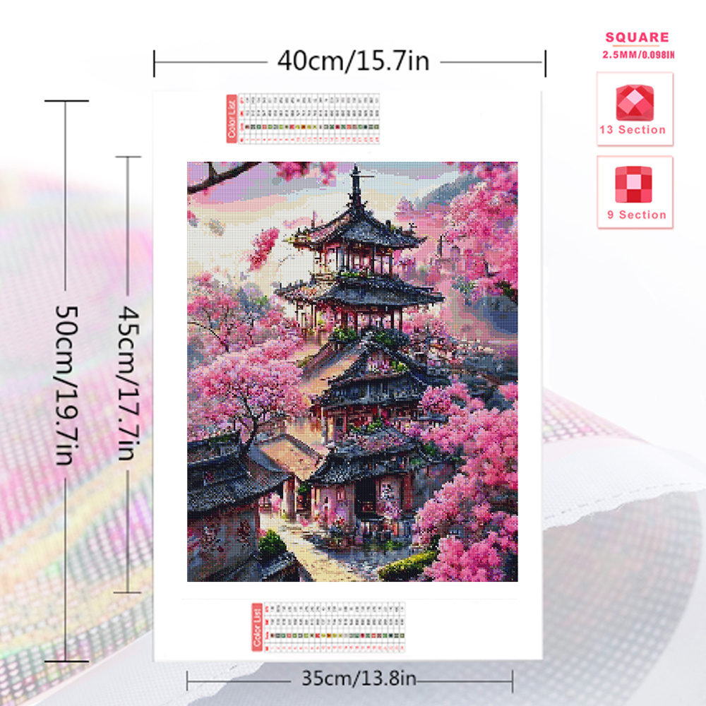 Evershine pełny kwadratowy haf – Embroidery Kit Set recenzja i cena