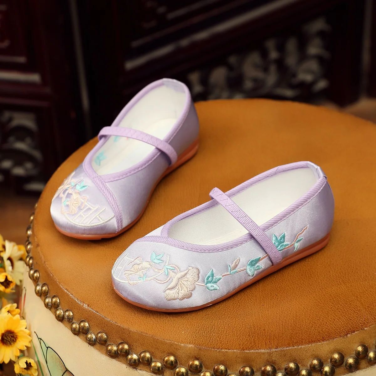 Retro Baletki dla Dzieci z Haf – Embroidery Rose recenzja i cena
