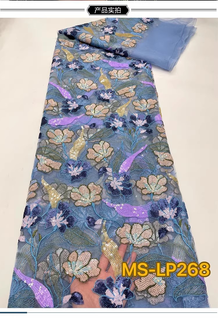 1 jard Luksusowa dwukolorowa t – Embroidery Net Fabric recenzja i cena