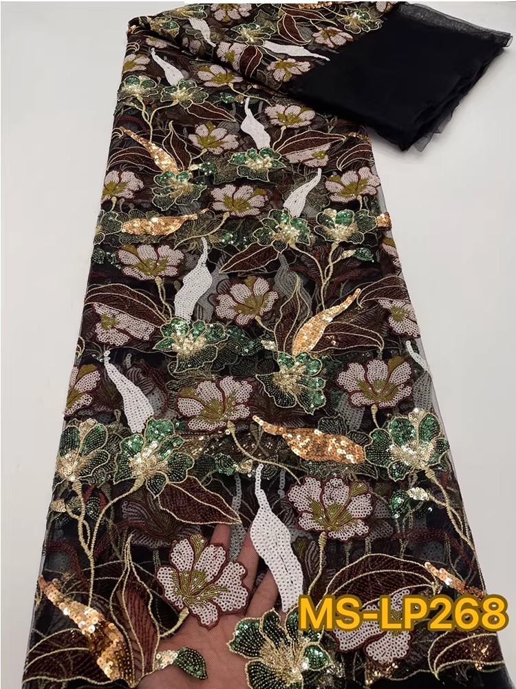 1 jard Luksusowa dwukolorowa t – Embroidery Net Fabric recenzja i cena