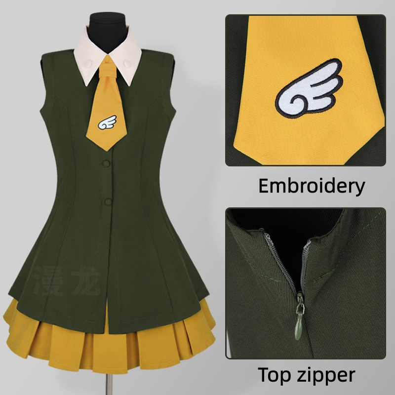 Kostium Cosplay Anime Cardcapt – Embroidery Uniforms recenzja i cena