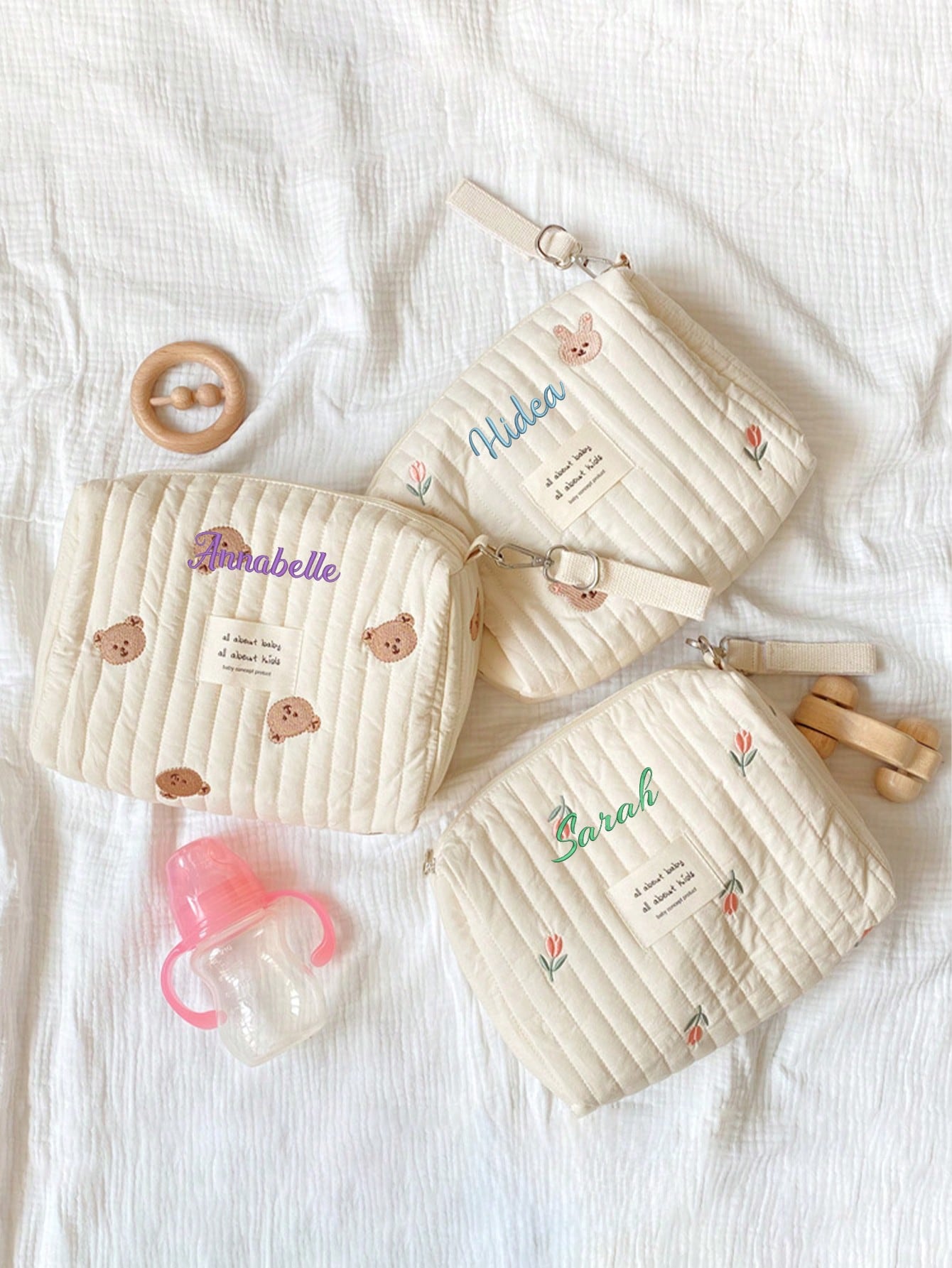 Personalizowana torba na pielu – Embroidery Name recenzja i cena