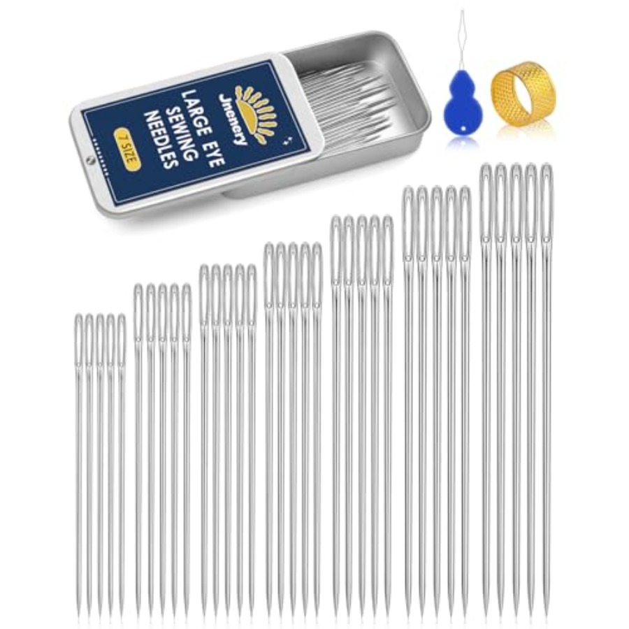 Igły do szycia z dużym oczkiem – Embroidery Needles recenzja i cena
